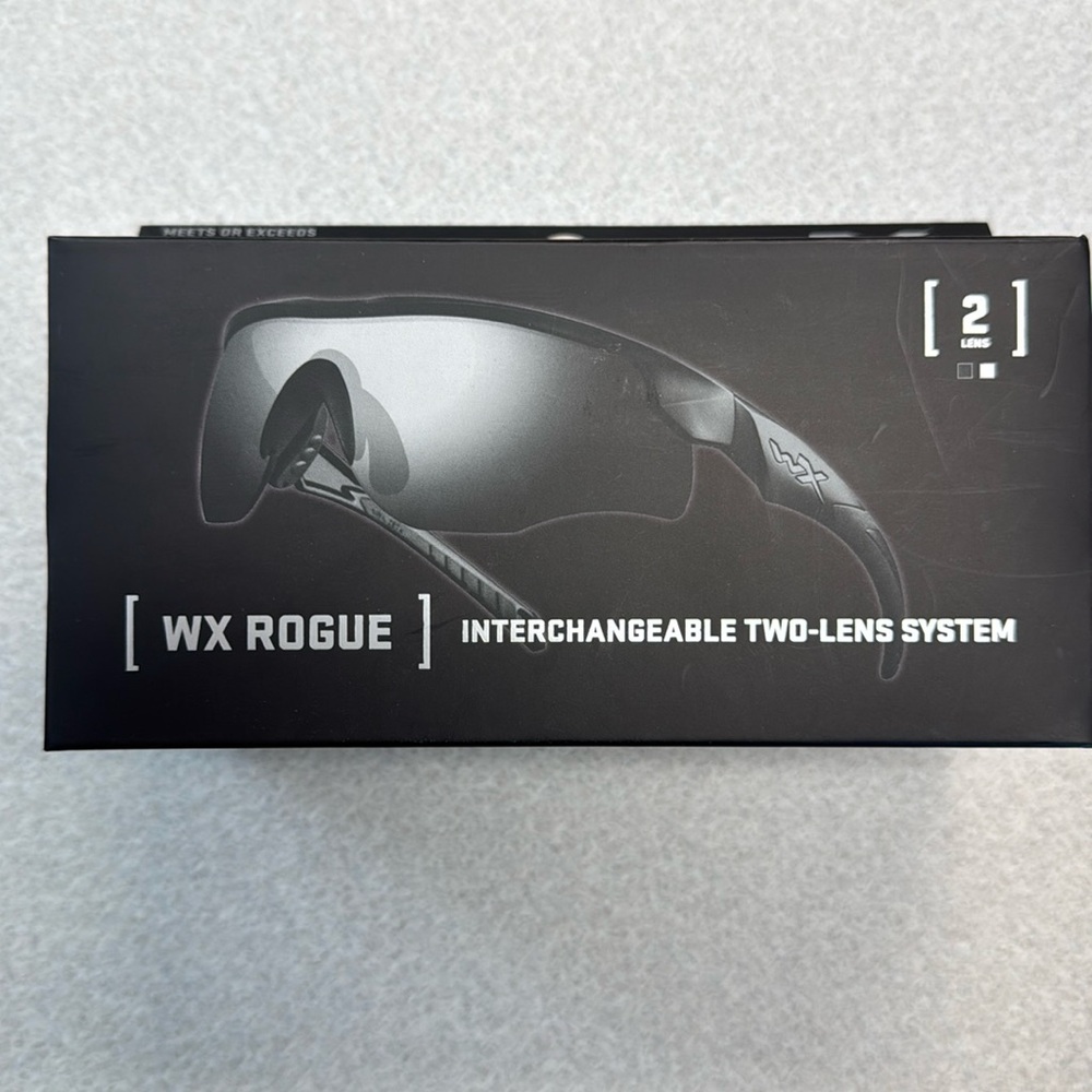 Wiley X ballistic safety glasses